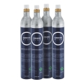 GROHE 40422000 - GROHE BLUE hiilidioksidipatruuna 425 g CO2 (4 kpl), ruostumaton teräs