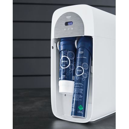 GROHE 40422000 - GROHE BLUE hiilidioksidipatruuna 425 g CO2 (4 kpl), ruostumaton teräs