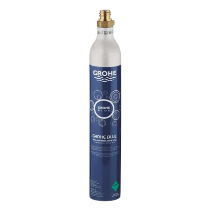 GROHE 40422000 - GROHE BLUE hiilidioksidipatruuna 425 g CO2 (4 kpl), ruostumaton teräs