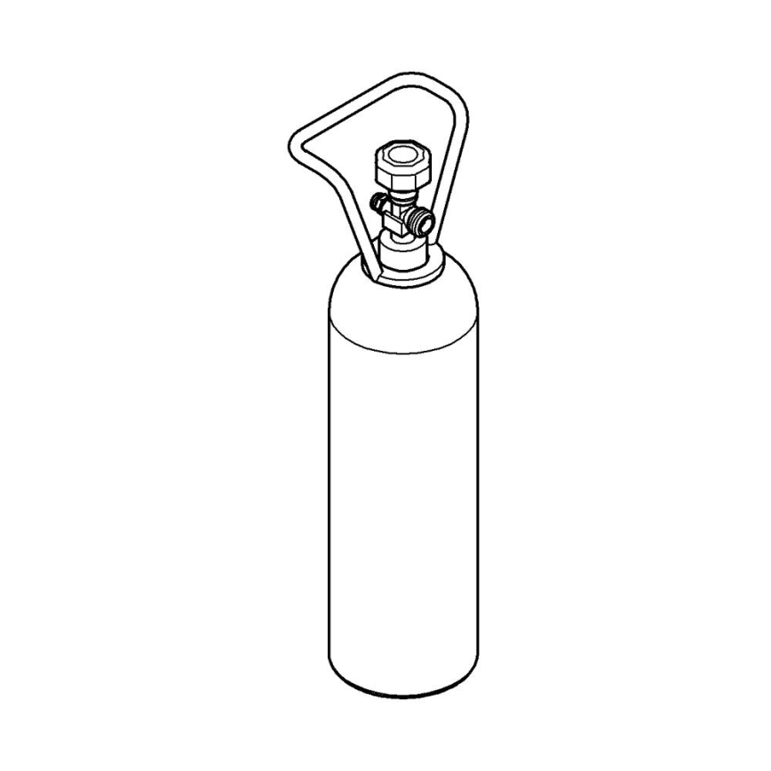 GROHE 40423000 - GROHE BLUE 2 kg CO2-painesäiliön aloituspaketti