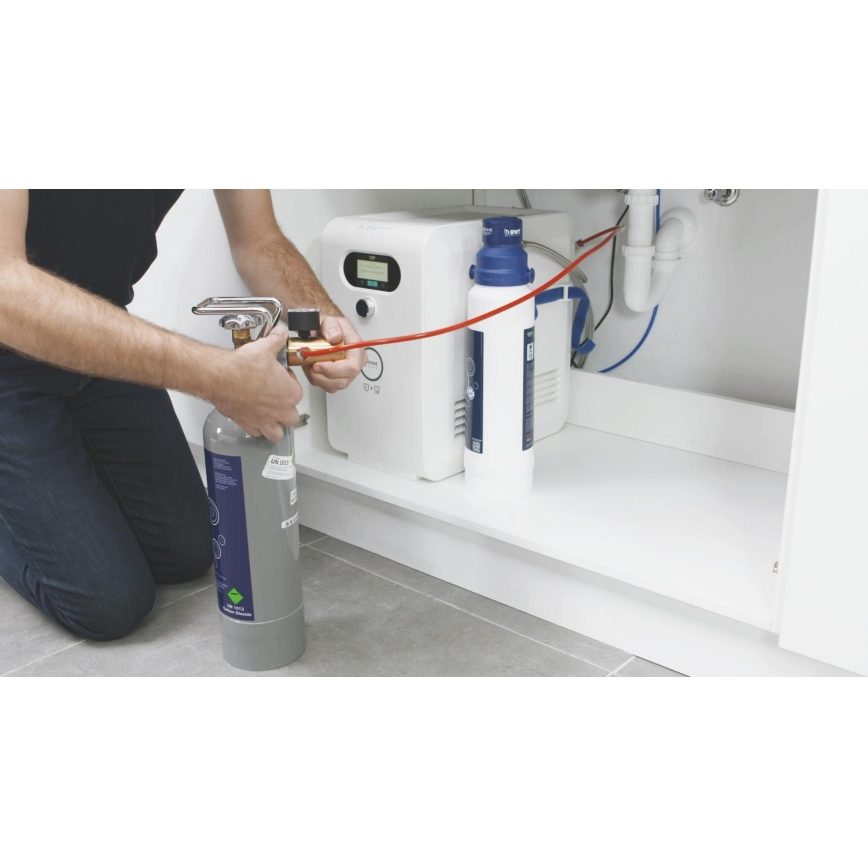 GROHE 40423000 - GROHE BLUE 2 kg CO2-painesäiliön aloituspaketti