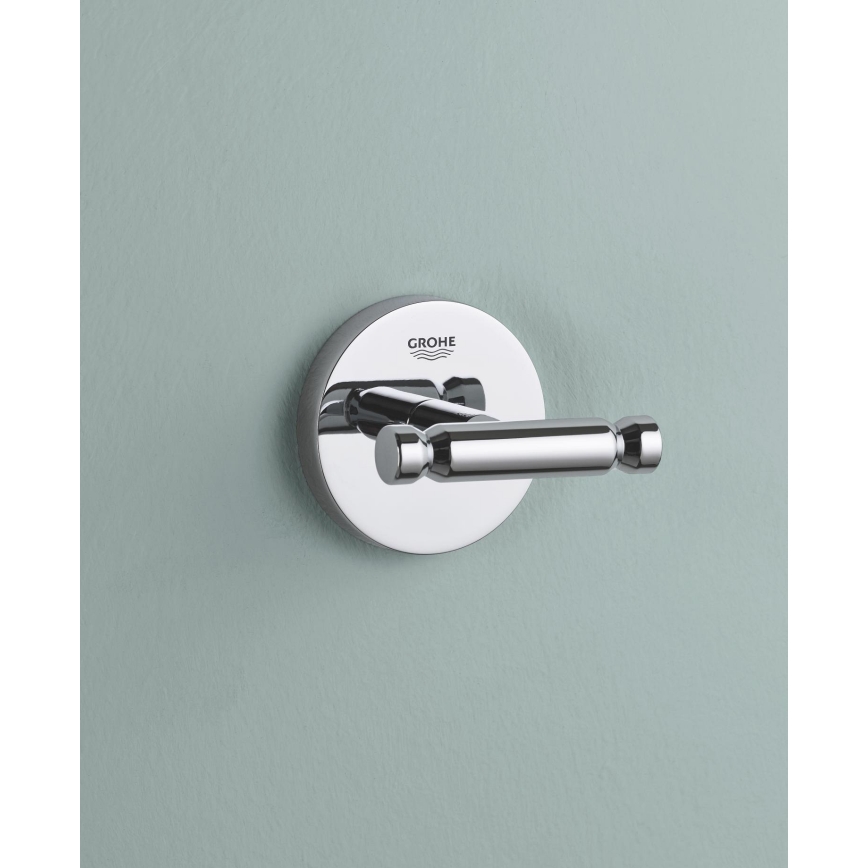 GROHE 40461001 - Kylpytakin koukku BAUCOSMOPOLITAN kiillotettu kromi