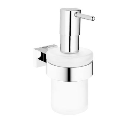 GROHE 40756001 - Nestesaippua-annostelija ESSENTIALS CUBE 160 ml kiiltävä kromi