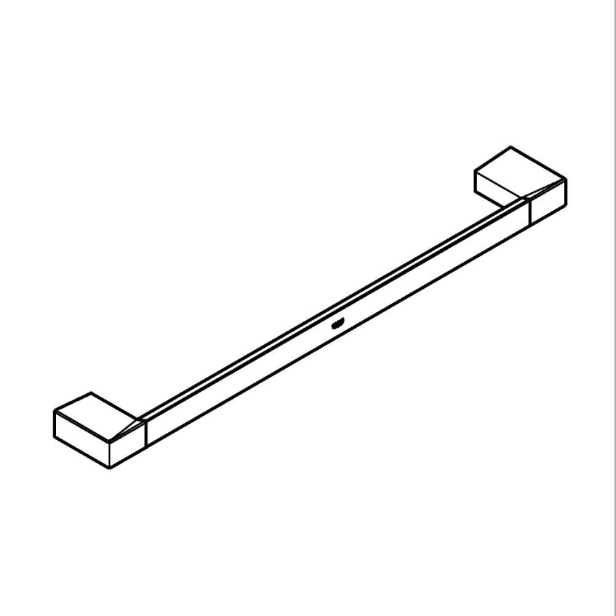 GROHE 40767000 - SELECTION CUBE pyyheteline 500 mm, kiiltävä kromi