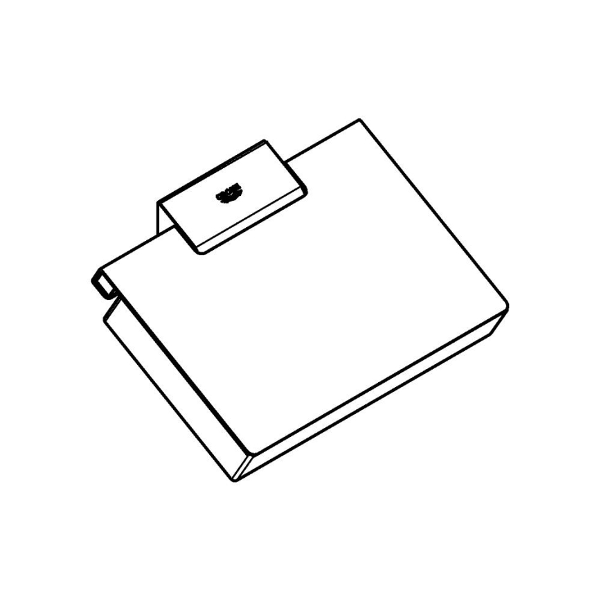 GROHE 40781000 - SELECTION CUBE WC-paperiteline, kiiltävä kromi