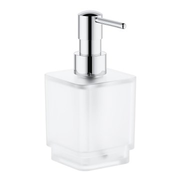 GROHE 40805000 - SELECTION CUBE nestesaippua-annostelija 300 ml kiiltävä kromi