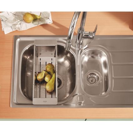 GROHE 40852SD0 - Monikäyttöinen lävikkö 450 × 150 × 100 mm ruostumaton teräs