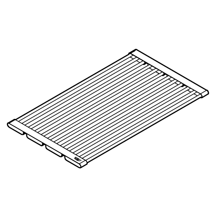 GROHE 40858SD0 - Astioiden valutuslauta 500 × 288 mm, ruostumaton teräs