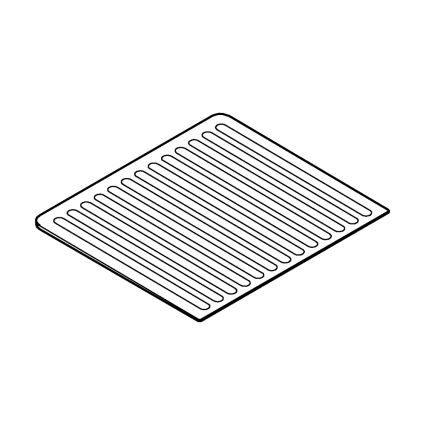 GROHE 40871K00 - Valutuslevy 450 x 400 mm keramiikka/musta