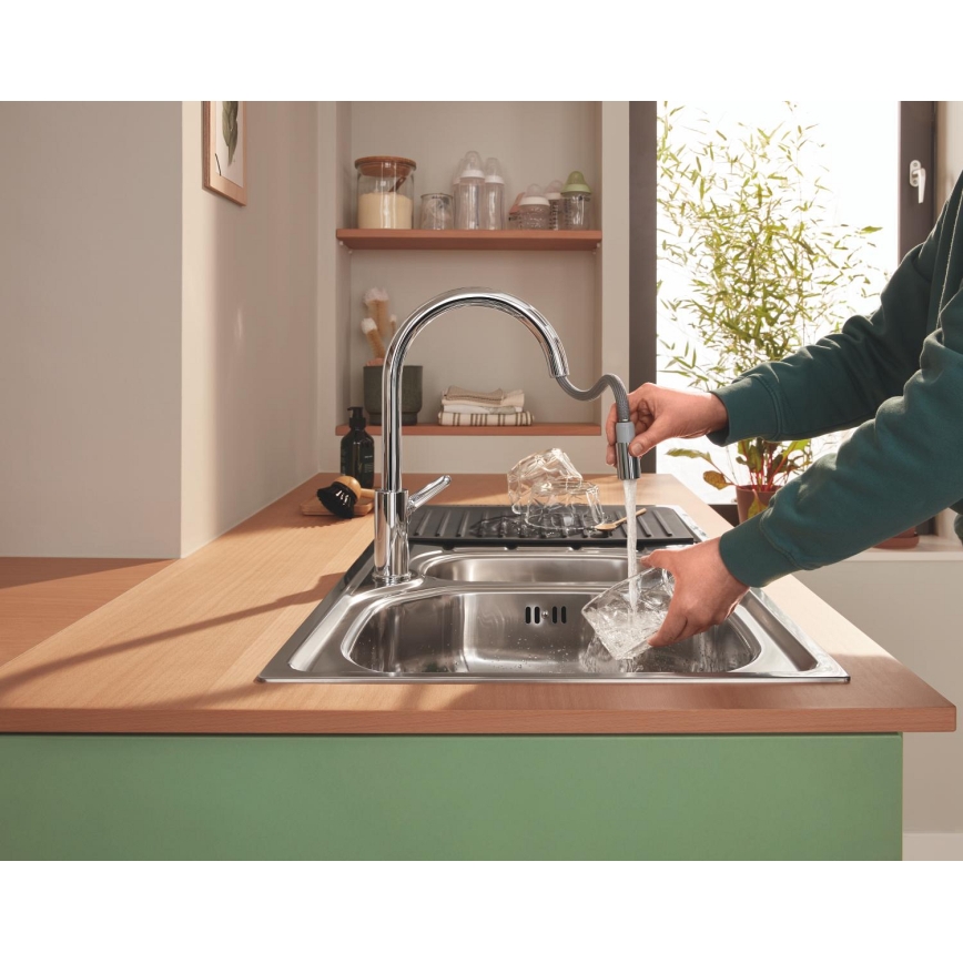 GROHE 40872K00 - Valutuslevy 450 x 250 mm keraaminen/musta