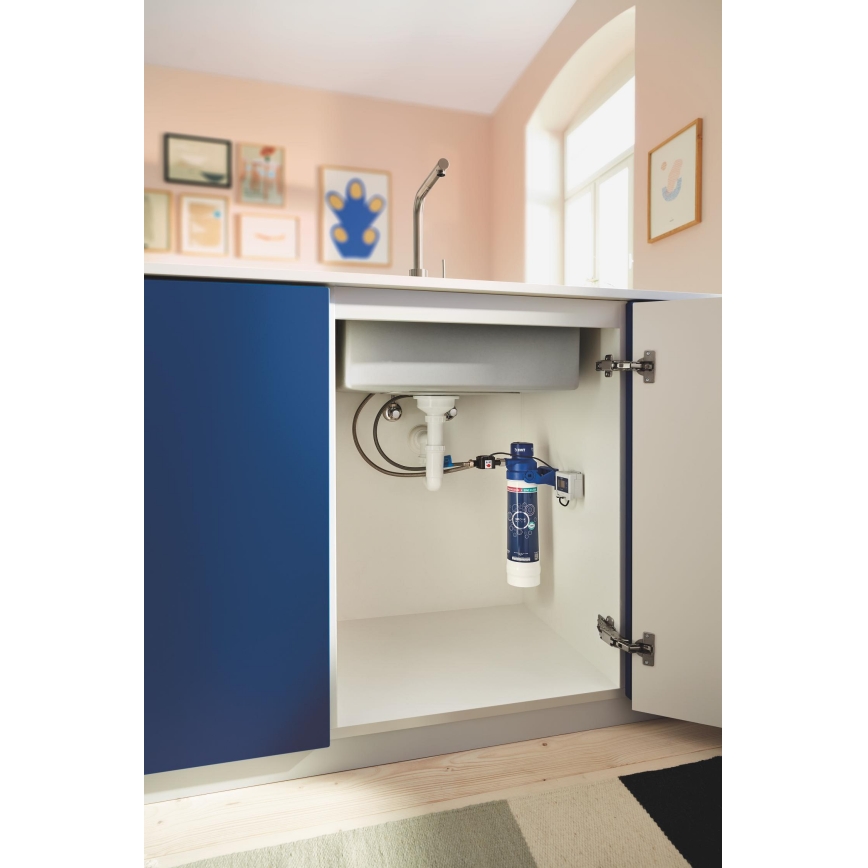 GROHE 40875000 - BLUE-suodattimen aloitussetti, kiiltävä kromi