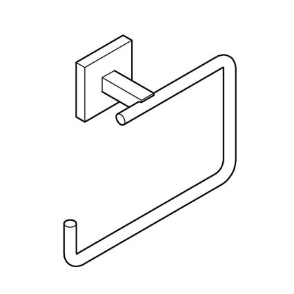 GROHE 40975000 - Pyyheteline START CUBE, kiiltävä kromi