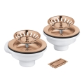 GROHE 40997DL0 - Kuparinen viemärin tarvikesarja