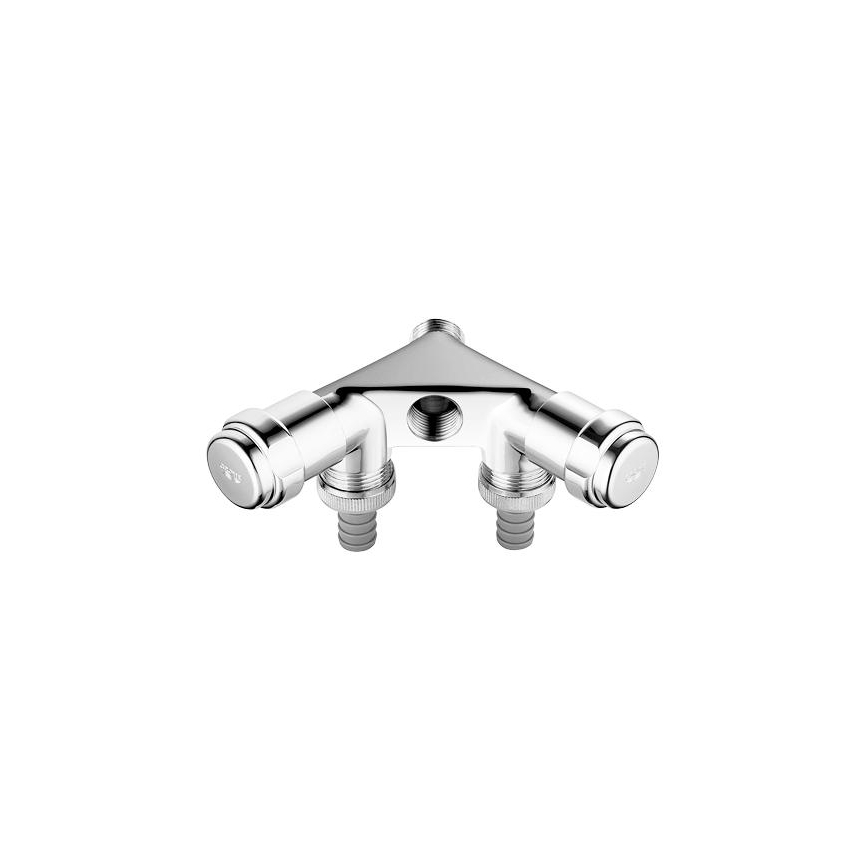 GROHE 41020000 - Kaksoisventtiili EGGEMANN 12” kiillotettu kromi