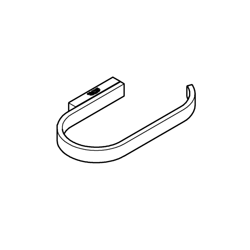 GROHE 41068DC0 - SELECTION-vessapaperiteline 15,3 × 1,5 × 8,5 cm, ruostumaton teräs