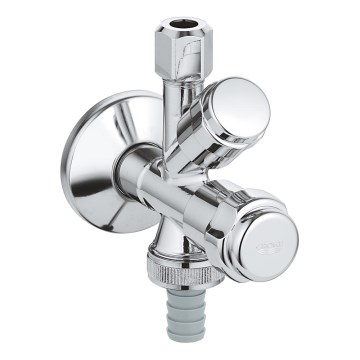 GROHE 41073000 - Kombi-kulmaventtiili WAS 12” × 38” kiiltävä kromi