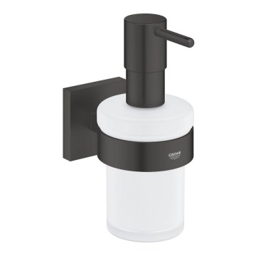 GROHE 410982430 - Nestesaippua-annostelija START CUBE 158 × 126 × 72 mm musta