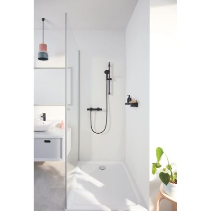 GROHE 411072430 - Suihkuhylly START CUBE 200 mm musta