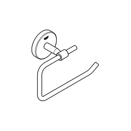 GROHE 41165000 - START COSMOPOLITAN WC-paperiteline 153 × 109 mm, kromi