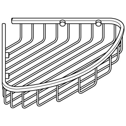 GROHE 41172000 - Kulmahylly QUICKFIX START COSMOPOLITAN 30,3 × 5,3 cm kromi