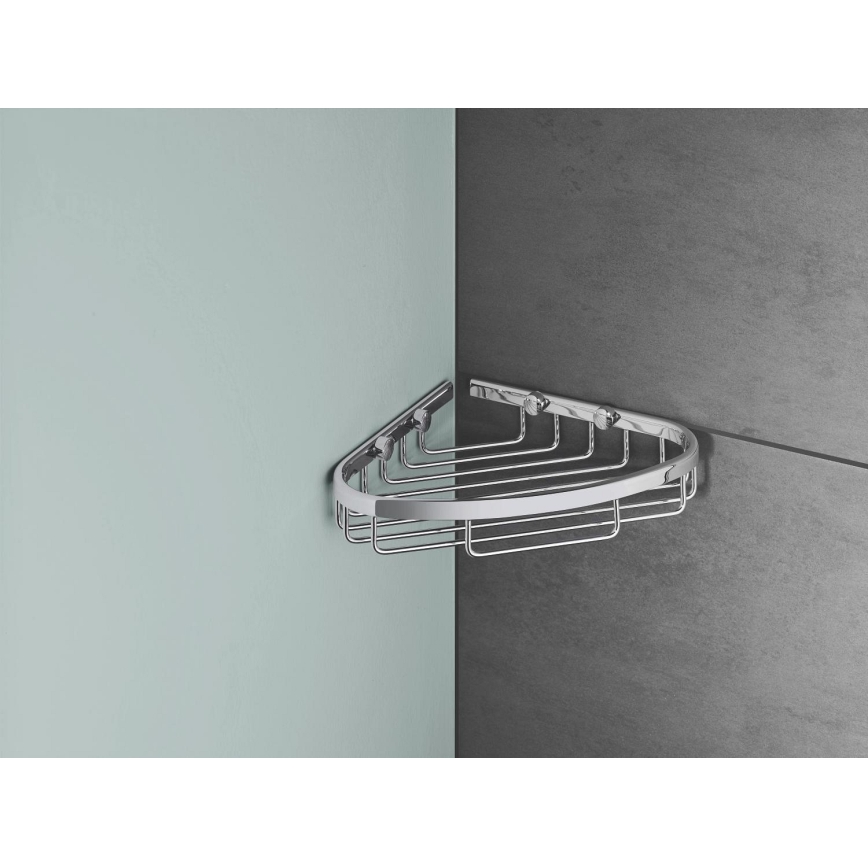 GROHE 41172000 - Kulmahylly QUICKFIX START COSMOPOLITAN 30,3 × 5,3 cm kromi