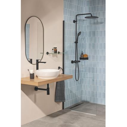 GROHE 412022430 - Lasihylly START 530 mm musta