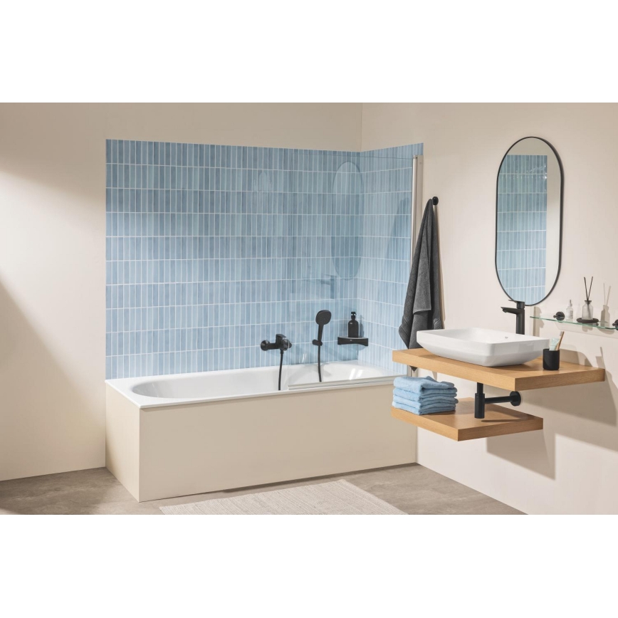 GROHE 412022430 - Lasihylly START 530 mm musta