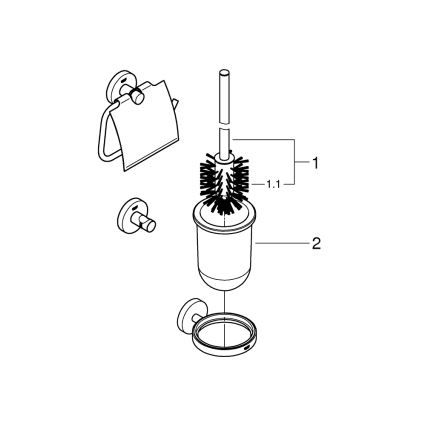 GROHE 412042430 - START-lisäsarja, musta