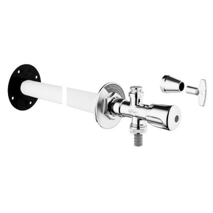 GROHE 41208000 - EUROTEC ulkoseinäventtiili DN 15, kiiltävä kromi