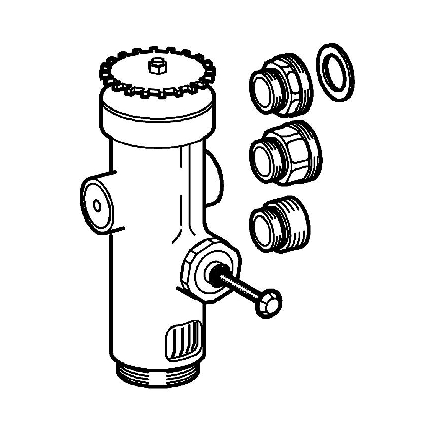 GROHE 43996000 - Painehuuhtelulaite RONDO 3”
