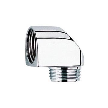 GROHE 45304000 - Suihkun kulmaliitin DN 15 × DN 15 kiillotettu kromi