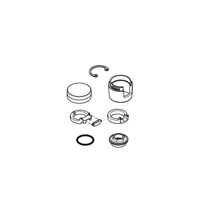 GROHE 46023000 - EUROMIX-vipusekoitin, kiiltävä kromi