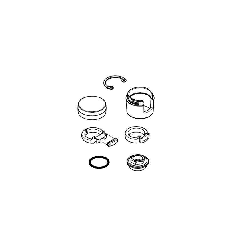 GROHE 46023000 - EUROMIX-vipusekoitin, kiiltävä kromi