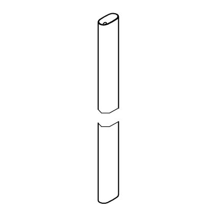 GROHE 48349000 - RAINSHOWER SMARTCONTROL 806 mm suihkuputki kiiltävä kromi