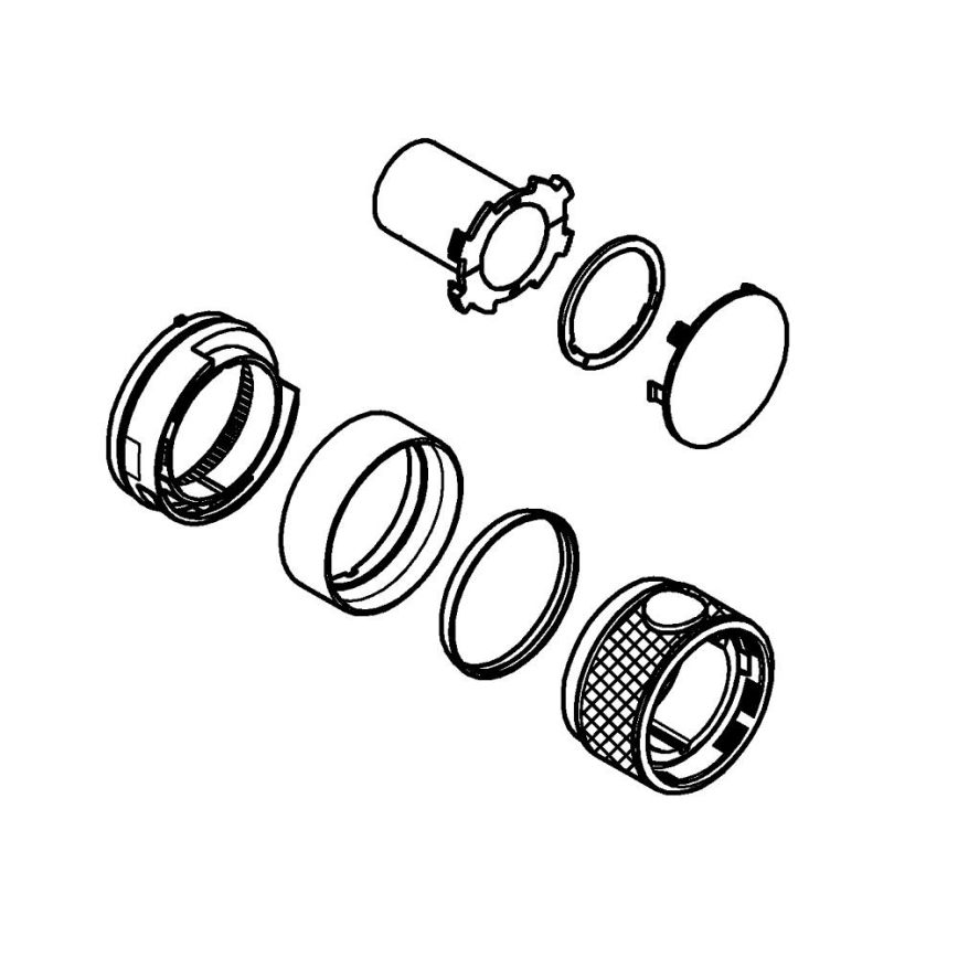 GROHE 49029000 - GROHTHERM SMARTCONTROL -kahva, kiillotettu kromi