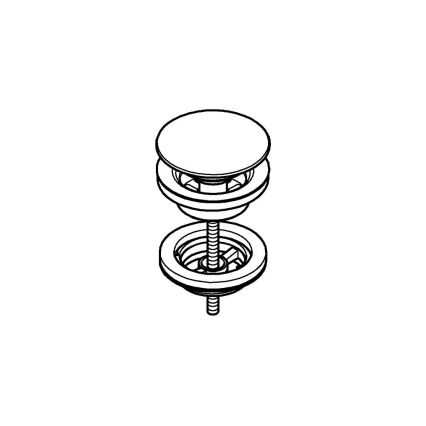 GROHE 65807GN0 - Kultainen allasviemärisarja