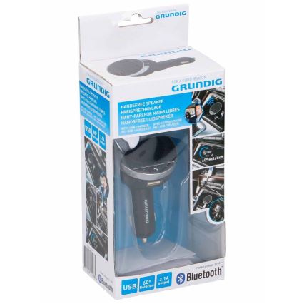 Grundig - Bluetooth-kaiutin auto USB-lataus