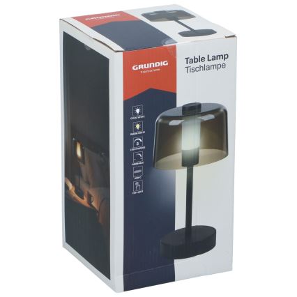 Grundig - himmennettävä kosketuspöytälamppu, LED/5V, 800 mAh