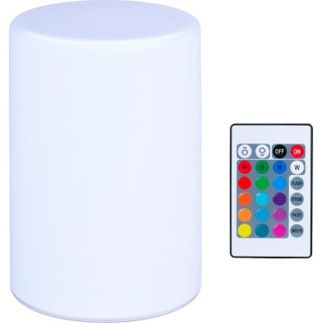 Grundig - himmennettävä RGB-LED-pöytävalaisin, LED/3×AAA + kaukosäädin