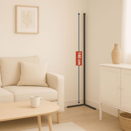 Grundig - himmennettävä RGBW-LED-lattiavalaisin LED/6W/230V + kaukosäädin