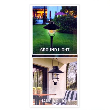 Grundig - LED aurinkokäyttöinen lamppu LED/1,2V 600 mAh