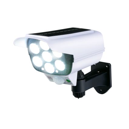 Grundig - aurinkokäyttöinen LED-valevalvontakamera LED-anturilla 1,2V 800 mAh + kaukosäädin