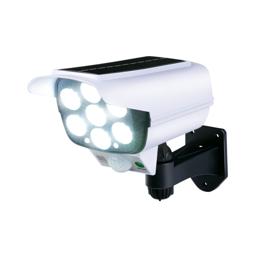 Grundig - aurinkokäyttöinen LED-valevalvontakamera LED-anturilla 1,2V 800 mAh + kaukosäädin