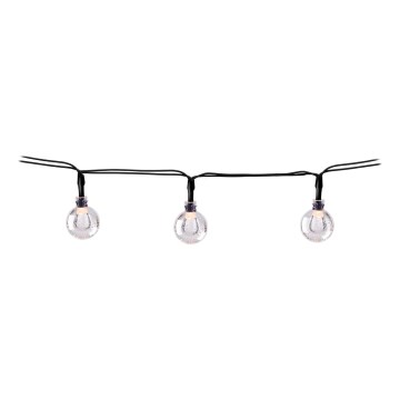 Grundig - LED aurinkoketju 50xLED/8 toimintoa 6,9 m lämmin valkoinen 600 mAh