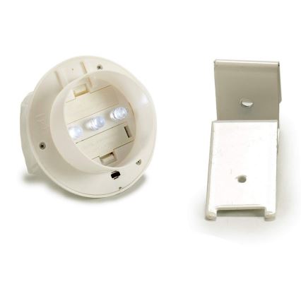 Grundig - LED-aurinkovalaistus pidikkeen kanssa 3xLED/1xAA 600 mAh