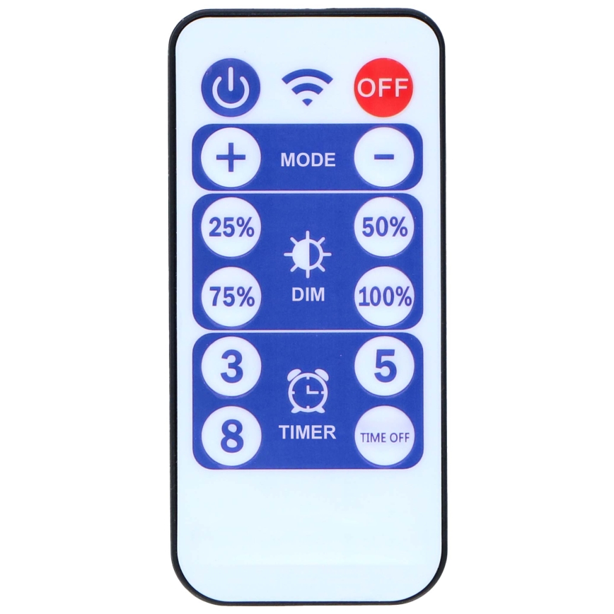 Grundig - LED himmennettävä aurinkoketju 50xLED/8 toimintoa 9,35m IP44 lämmin valkoinen 600 mAh + kaukosäädin