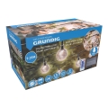 Grundig - LED himmennettävä aurinkoketju 50xLED/8 toimintoa 9,35m lämmin valkoinen 1200 mAh IP44 + kaukosäädin