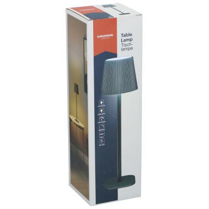 Grundig - LED-himmennettävä kosketuspöytälamppu LED/5V 1200 mAh