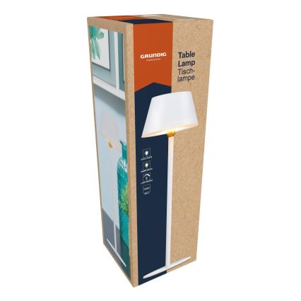 Grundig - LED-kosketuspöytälamppu LED/5V 1200 mAh