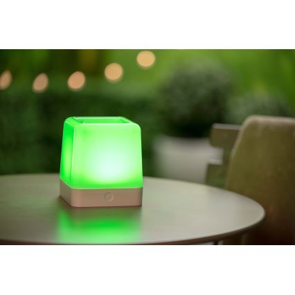 Grundig - LED-RGB-aurinkolamppu LED/3,7V